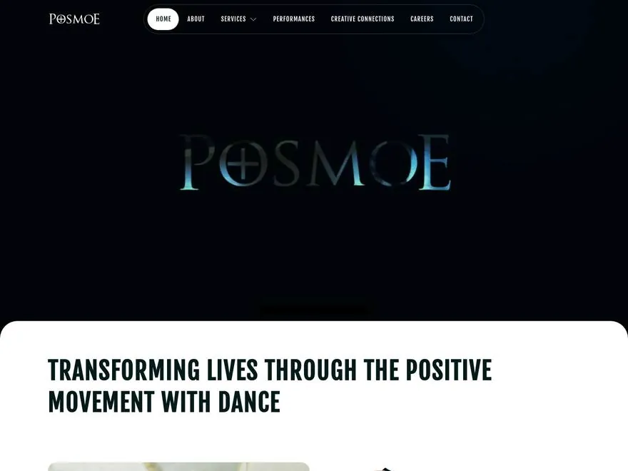 POSMOE website built by Sparkler Digital